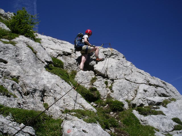 Zellink&ouml;pfe-Klettersteig: Daniela (13. Juli)