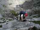 Winkelturm-Klettersteig: Irmgard und Daniela (8. Juli)