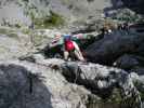 Winkelturm-Klettersteig: Daniela, Irmgard, Andreas und Edith (8. Juli)