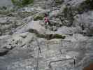 Winkelturm-Klettersteig: Daniela, Irmgard und Andreas (8. Juli)