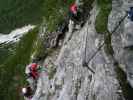 Via Ferrata Michielli Albino Strobel: Irmgard, Doris und Daniela (11. Juli)