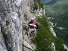 Via Ferrata Michielli Albino Strobel: Irmgard, Doris, Daniela und Edith (11. Juli)