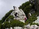 Via Ferrata Michielli Albino Strobel: Marcella, Lukas und Doris (11. Juli)