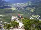 Via Ferrata Michielli Albino Strobel: Daniela und Irmgard (11. Juli)