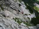 Via Ferrata Michielli Albino Strobel: Daniela und Irmgard (11. Juli)