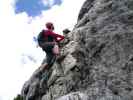 Via Ferrata Michielli Albino Strobel: Doris und Erich (11. Juli)