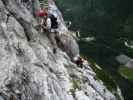 Via Ferrata Michielli Albino Strobel: Daniela und Irmgard (11. Juli)