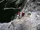 Via Ferrata Michielli Albino Strobel: Daniela und Irmgard (11. Juli)