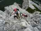 Via Ferrata Michielli Albino Strobel: Irmgard, Daniela, Brigitte und Christine (11. Juli)