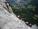 Via Ferrata Michielli Albino Strobel: Daniela, Irmgard, Brigitte und Christine (11. Juli)