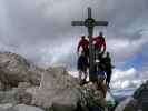 Daniela, Andreas, ich, Michael, Marlies und Josef am Paternkofel, 2.744 m (12. Juli)