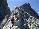 Zellinköpfe-Klettersteig: Heike und Daniela (13. Juli)