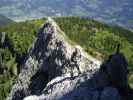 Zellinköpfe-Klettersteig: Christine (13. Juli)