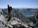 Saula-Klettersteig: Axel im Ausstieg