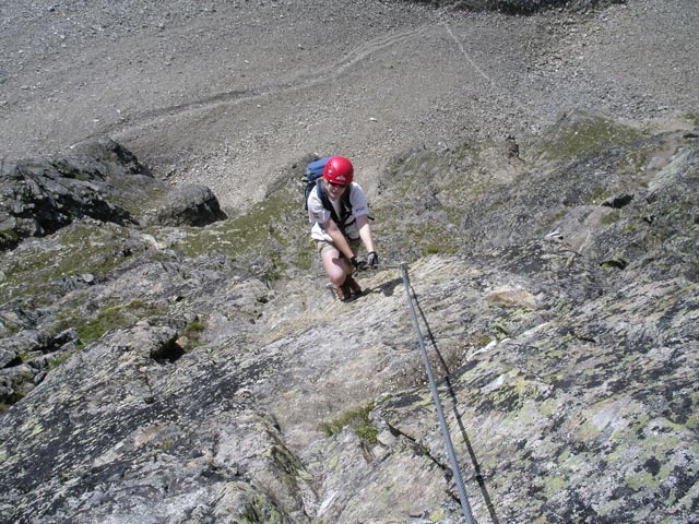 'Neuer Klettersteig': Daniela (22. Juli)