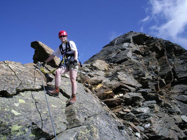 'Neuer Klettersteig': Daniela (22. Juli)