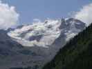 Suldenspitze und Schrotterhorn von Sulden aus (21. Juli)