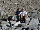 Daniela und ich auf Weg 5 zwischen Düsseldorfer Hütte und Tschenglser Hochwand (22. Juli)