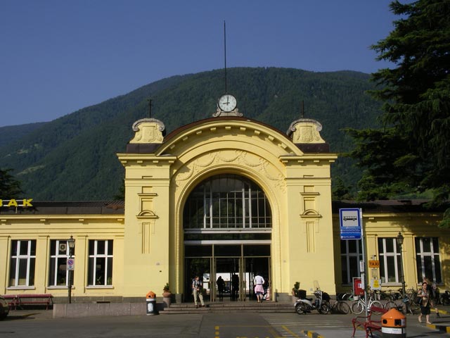 Bahnhof Meran (21. Juli)