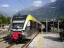 ATR 100 004 als R 109 im Bahnhof Meran (21. Juli)