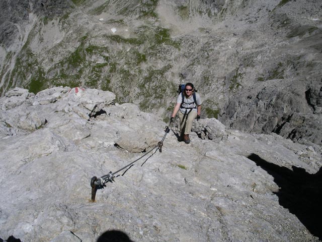 Daniela am Hohes Licht-Steig (5. Aug.)