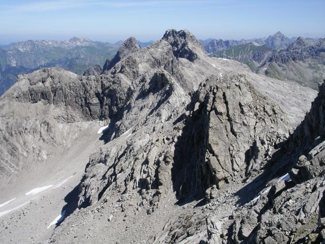 Hochfrottspitze vom Hohen Licht aus (5. Aug.)