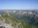 Walsertaler Berge vom Bockkarkopf aus (5. Aug.)