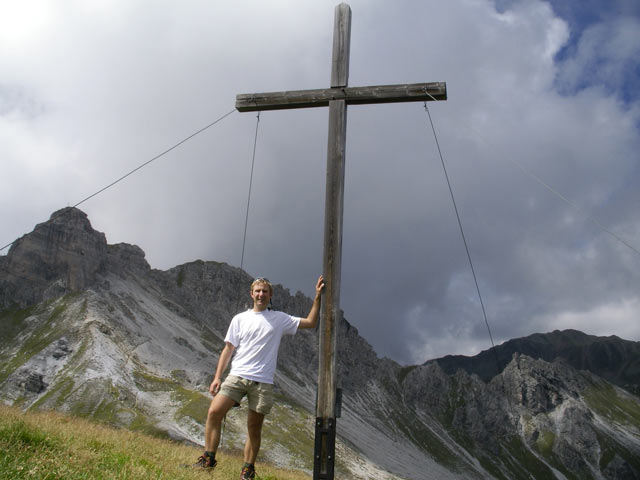 Ich am Niederen Burgstall, 2.436 m