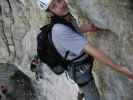 Postalmklamm-Klettersteig: Andreas in der Gamsleckenwand