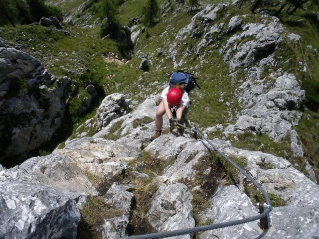 Kaiser Franz Joseph-Klettersteig: Daniela