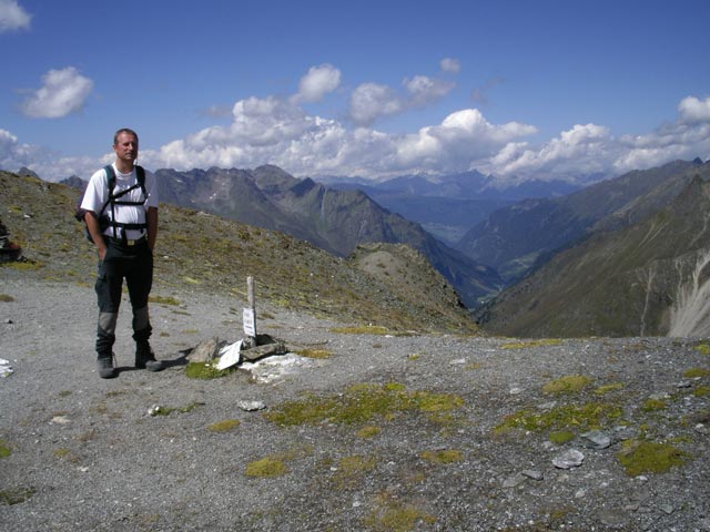 Erich am Sandj&ouml;chl, 2.826 m (25. Aug.)