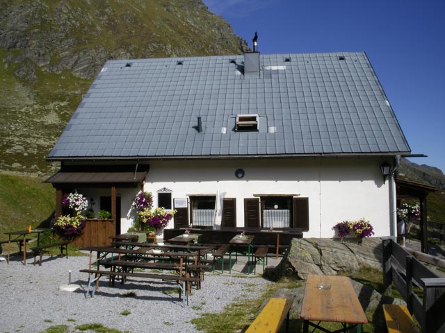 Frischmannh&uuml;tte, 2.192 m (26. Aug.)