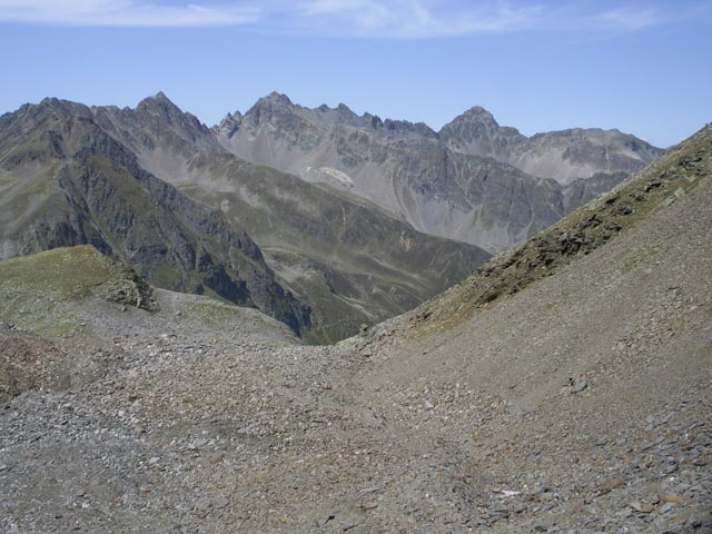 Weg 911 zwischen Feilerscharte und Leiersbach (26. Aug.)