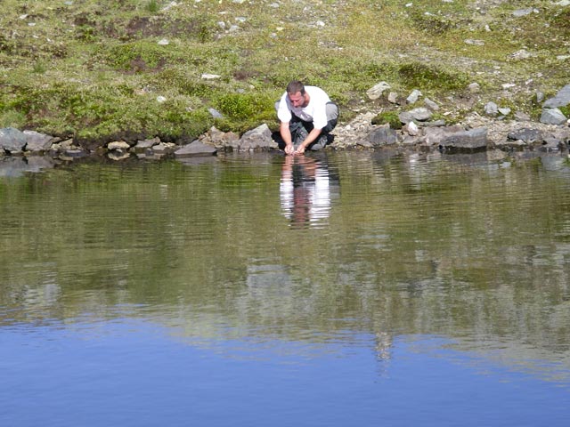 Erich beim Wettersee (26. Aug.)