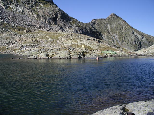 Ich im Wettersee (26. Aug.)