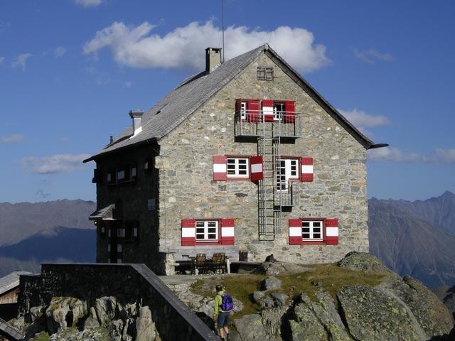 Erlanger H&uuml;tte, 2.541 m (26. Aug.)