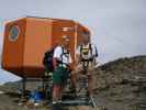 Erich und ich beim Rheinland-Pfalz-Biwak, 3.247 m (24. Aug.)