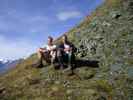 Ich und Erich am Kapuzinerjoch, 2.710 m (25. Aug.)