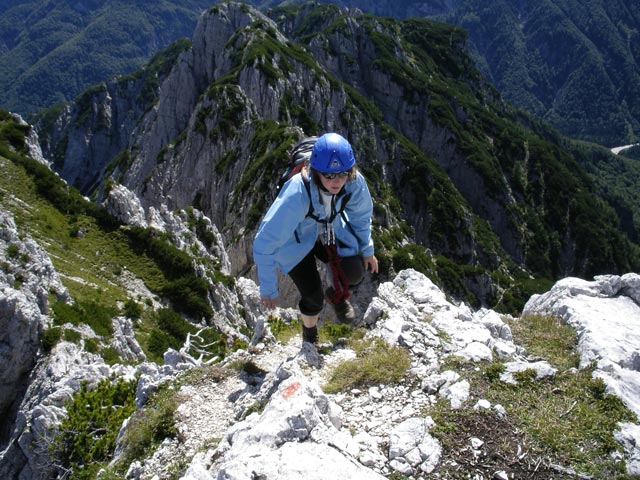 Irene zwischen Forc. delle Cenge und Hochstelle