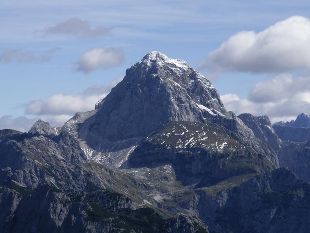 Mangart von der Hochstelle aus