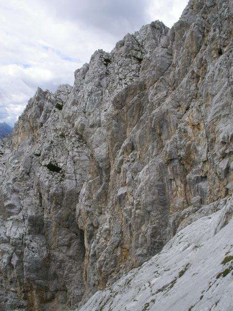 Via Ferrata Ponza Grande: Gipfelwand