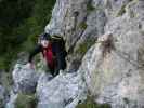 Irene zwischen Rif. Zacchi und Via Ferrata Ponza Grande