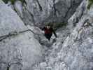 Irene zwischen Rif. Zacchi und Via Ferrata Ponza Grande