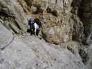 Via Ferrata Ponza Grande: Irene in der Gipfelwand