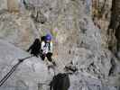 Via Ferrata Ponza Grande: Irene in der Gipfelwand