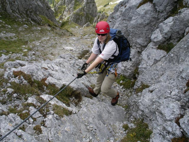 Feistringstein-Klettersteig: Daniela