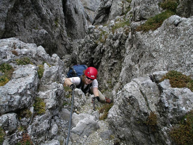 Feistringstein-Klettersteig: Daniela