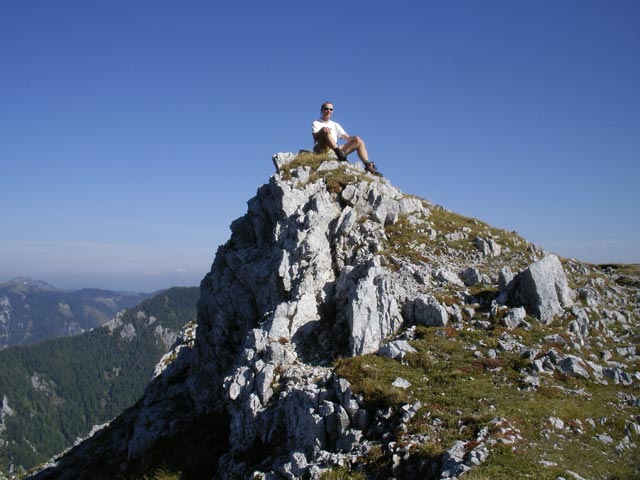 Ich am H&ouml;chstein, 1.741 m
