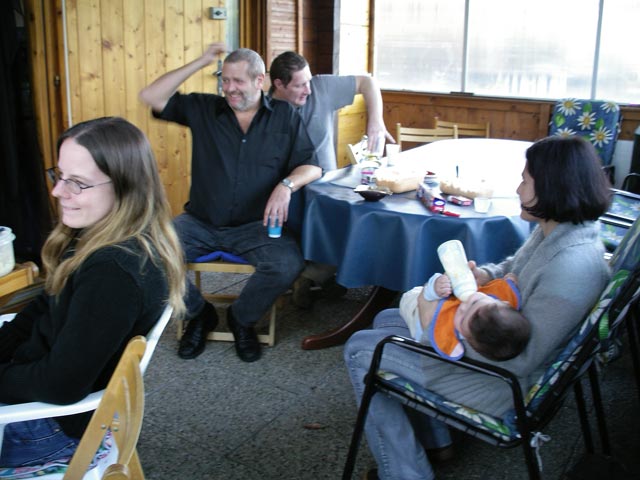 Daniela, Rudolf, Klaus, Raul und Isabella in Unter Tullnerbach