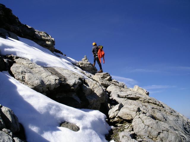 Blodigrinne-Klettersteig: zwischen viertem und f&uuml;nftem Teil